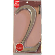 Centurion Glass/Silver Numbered Plaque 2 - Pack of 5