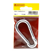 Centurion Carbine Hook, Zinc Plated, 8mm x 80mm - Pack of 5