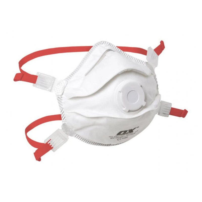 Centurion OX S312 FFP3V NR MOULDED CUP RESPIRATOR/VALVE – SINGLE - Min Order 2