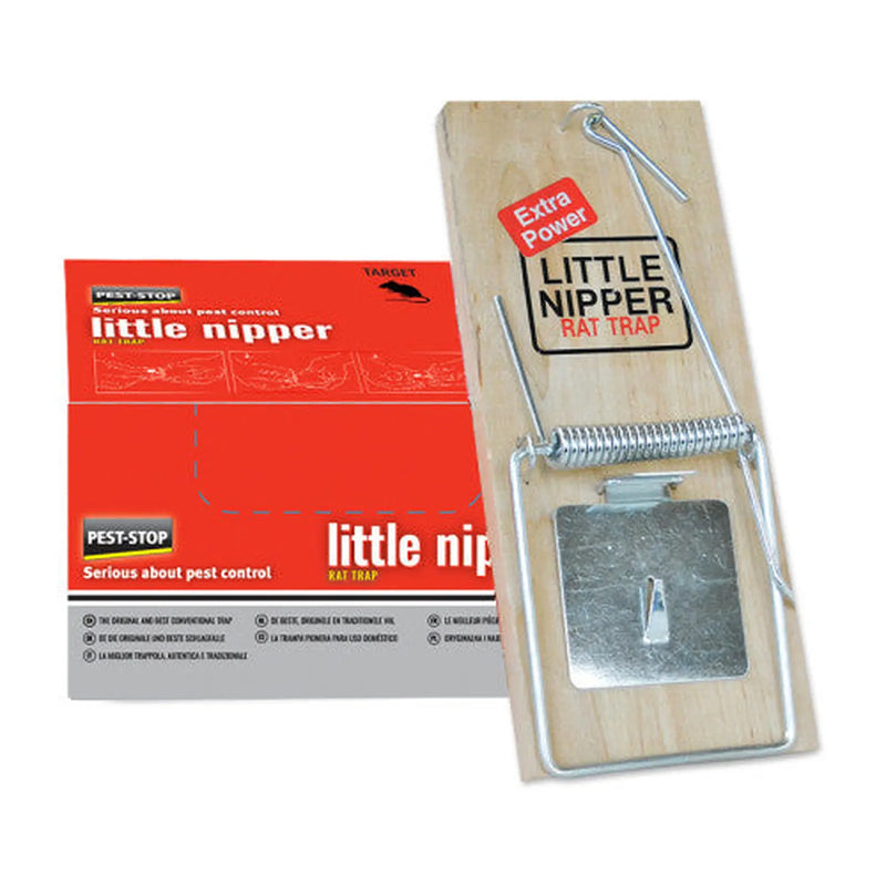 Centurion Pest-Stop Little Nipper Wooden Rat Trap - Pack of 6