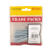 Centurion Machine Screws & Nuts - Zinc Plated - M5 x 75mm - (10 PK) - Pack of 5