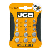 Centurion JCB Assorted Coin Cell Battery, 15 Pack - Pack of 10
