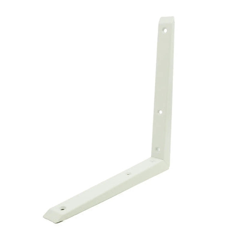 Centurion Mitred Shelf Brackets, White Finish, 250mm - Pack of 10