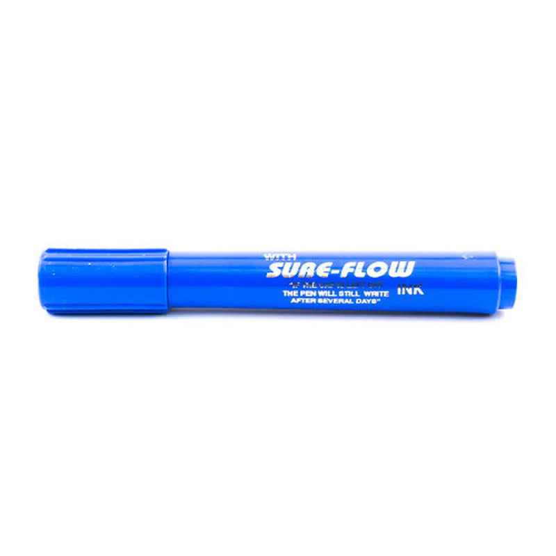 Centurion Permanent Marker Pen Blue - Pack of 10
