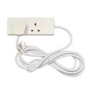Centurion 2 Gang Extension Lead, 3m - Pack of 3