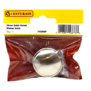 Centurion 36mm Satin Nickel Shaker Knob - Pack of 5