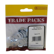 Centurion Flat Repair Washers - Zinc Plated - M6 x 20mm - Pack of 50