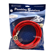 Centurion 2.5m Washing Machine Hose - Red - Pack of 3