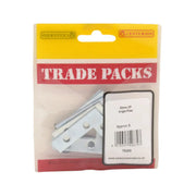 Centurion Angle Plate - Zinc Plated - 50mm - (6 PK) - Pack of 5
