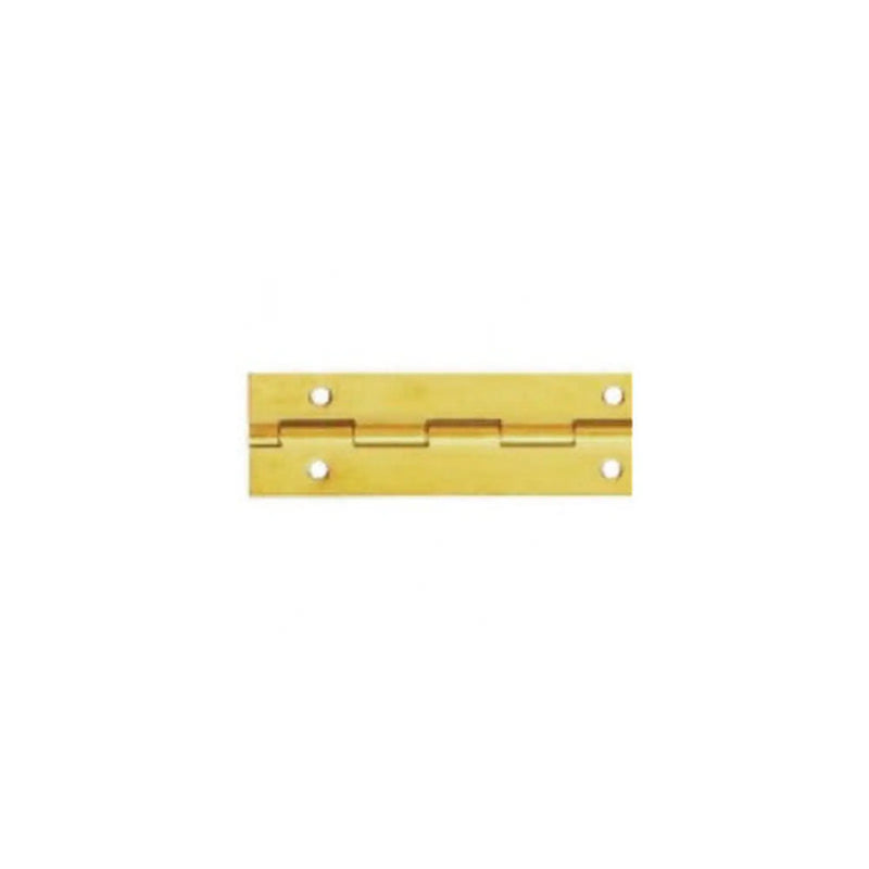 Centurion Piano Hinges, Electro Brassed, 1800mm x 32mm - Pack of 10