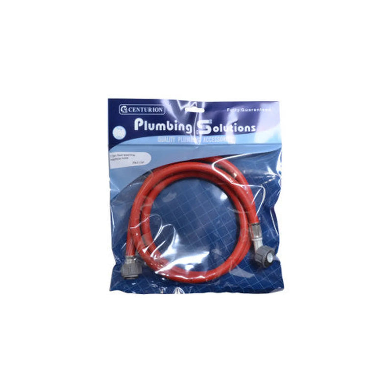 Centurion 1.5m Red Washing Machine Hose - Pack of 3