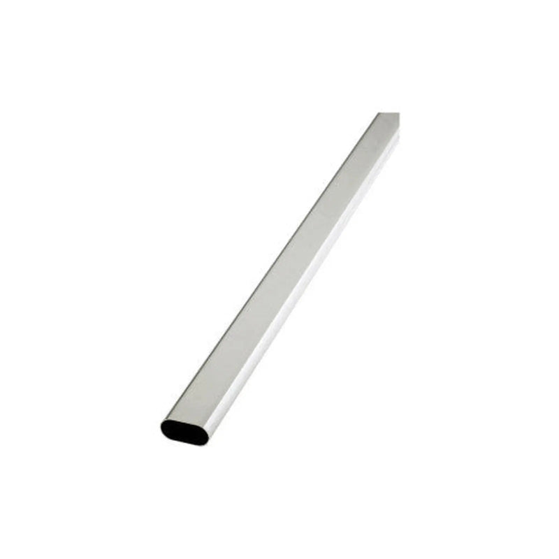 Centurion Oval Wardrobe & Towel Rail - 1800mm - Chrome Plated - Pack of 5