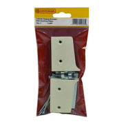 Centurion Nylon Cabinet Hanging Bracket With Mounting Plate  (Pack of 2) - Pack of 5