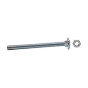 Centurion M8 x 150mm ZP Small Carriage Bolts & Nuts  (100)