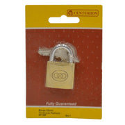 Centurion Brass  'Tri-Circle' Padlocks, 32mm - Pack of 5