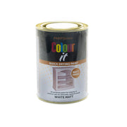 Centurion Colour It Matt Paint - White - Pack of 6