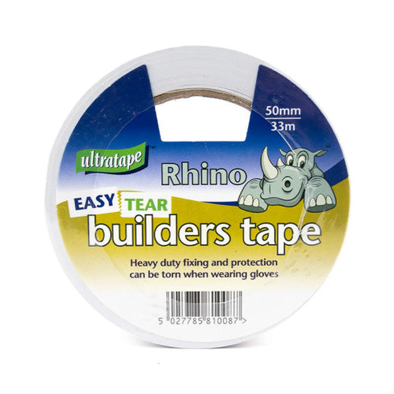 Centurion Builders Tape 50mm x 30m Roll - Pack of 3