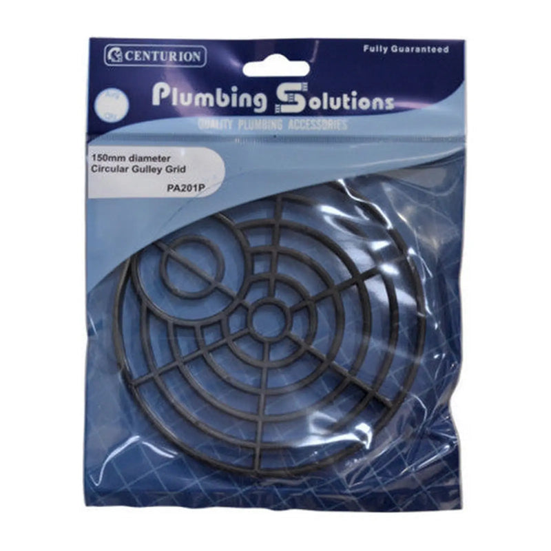 Centurion Gulley Grid Drain Cover - Circular - 150mm Diameter - Pack of 5