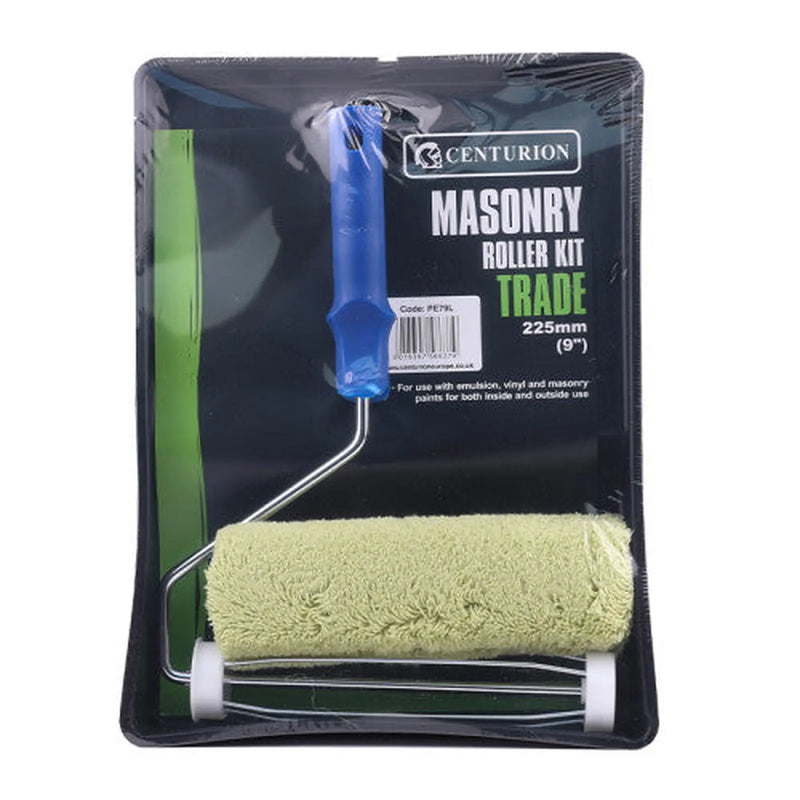 Centurion Trade Masonry Roller and Tray, 225mm / 9" - Pack of 12