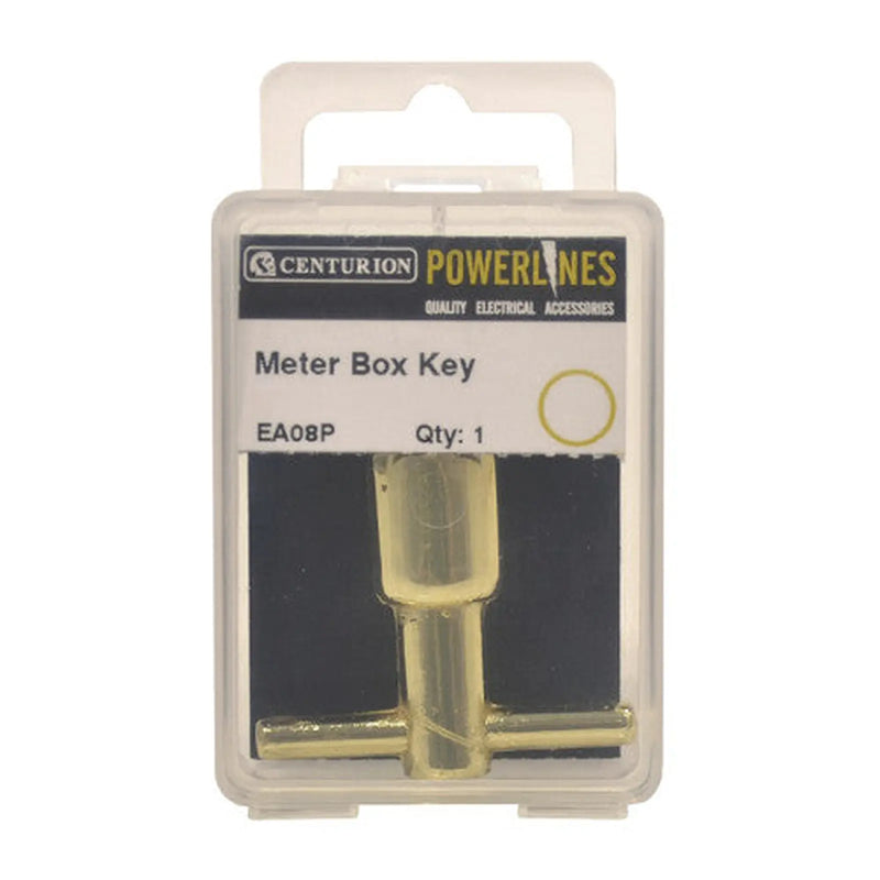 Centurion Polished Brass Meter Box Key - Pack of 5