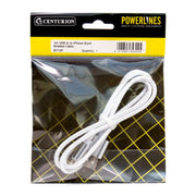 Centurion 1M USB-A to iPhone Style Braided Cable - Pack of 3