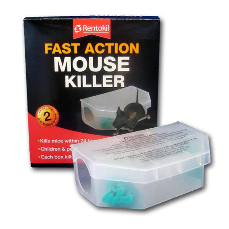 Centurion Rentokil - Fast Action Mouse Killer (Twin pack) - PSF135 (DGN) - Pack of 6