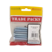 Centurion Hex Head Set Screws - Zinc Plated - M8 x 70mm - (6 PK) - Pack of 5