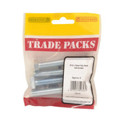 Centurion Hex Head Set Screws - Zinc Plated - M10 x 70mm - (4 PK) - Pack of 5