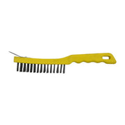 Centurion Wire Brush, Plastic 4 Row with Scraper - Pack of 12