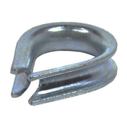 Centurion Steel Wire Rope Thimbles, Galvanised, 6mm - Pack of 10