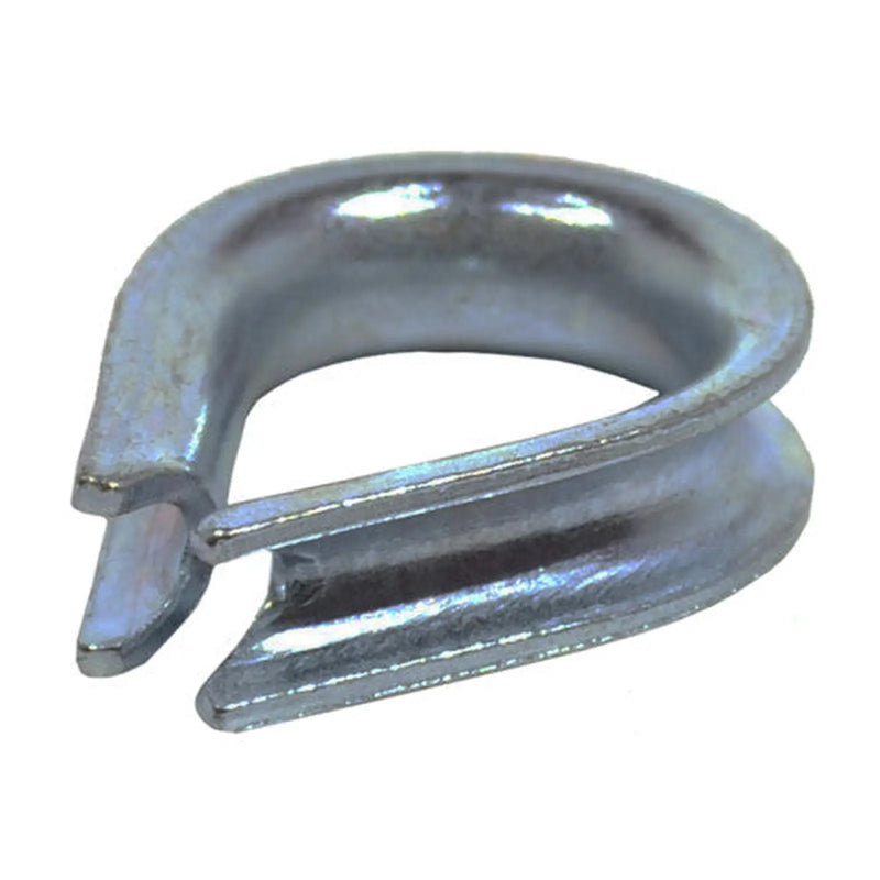 Centurion Steel Wire Rope Thimbles, Galvanised, 6mm - Pack of 10