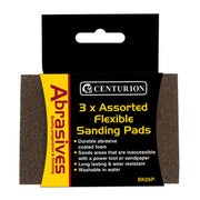 Centurion Abrasives Double Sided Sanding Pads, Fine 115 x 140 x 5mm (Pack of - Pack of 5