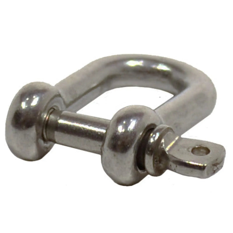 Centurion Dee Shackles, Stainless Steel, 4mm x 16mm x 8mm - Pack of 20