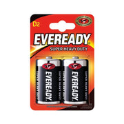 Centurion Eveready S3974 D Super Zinc Batteries, 2 Pack - Pack of 12