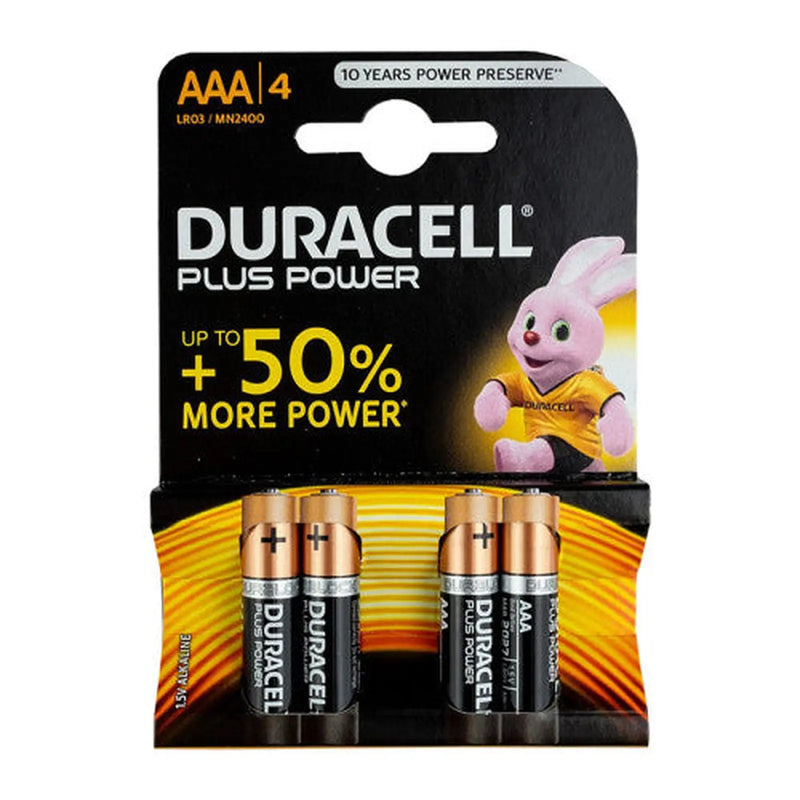 Centurion Duracell AAA Batteries, 4 Pack - Pack of 10