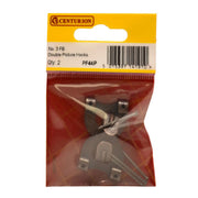 Centurion No 3 FB Double Picture Hooks (Pack of 2) - Pack of 5
