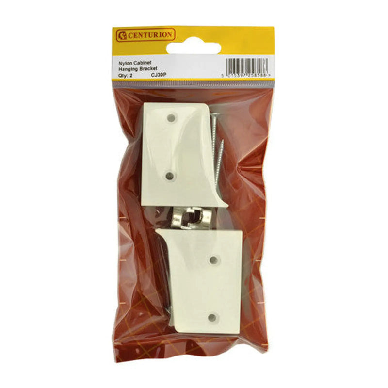 Centurion Nylon Cabinet Hanging Bracket (Pack of 2) - Pack of 5