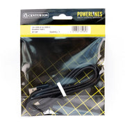 Centurion 1M USB-A to USB-C Braided Cable - Pack of 3