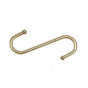 Centurion 95mm Brassed Ball End 'S' Hook (Pack of 2) - Pack of 5