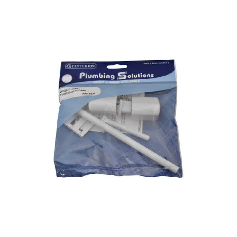 Centurion Plastic Toilet Seat Hinges - White - Pack of 5