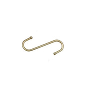 Centurion 95mm Brassed Ball End 'S' Hook - Pack of 50