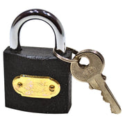 Centurion 38mm Iron Tri-Circle Padlock - Pack of 6