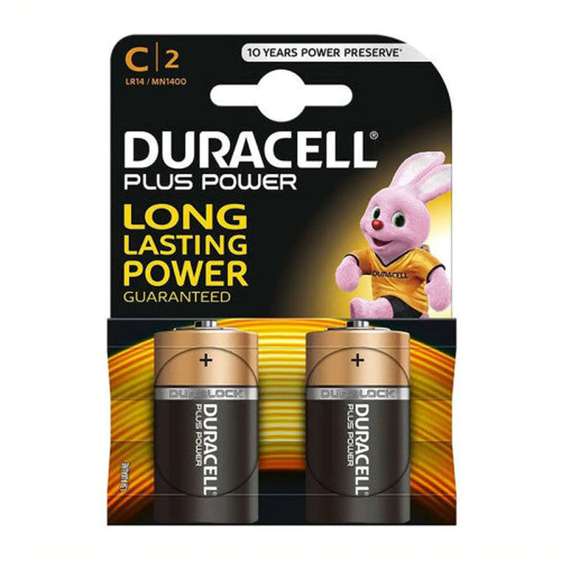 Centurion Duracell C Batteries, 2 Pack - Pack of 10