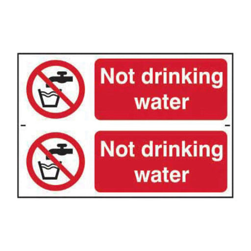 Centurion Not drinking water - Self Adhesive PP (300 x 200mm) - Min Order 2