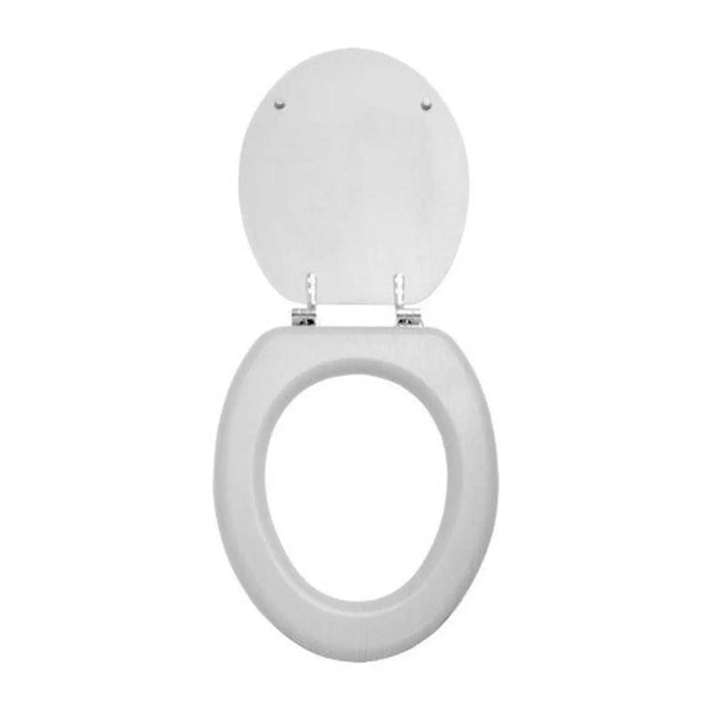 Centurion Wooden Toilet Seat - White