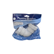 Centurion 40mm Plastic Compression 90 Deg Knuckle Bend - Pack of 4