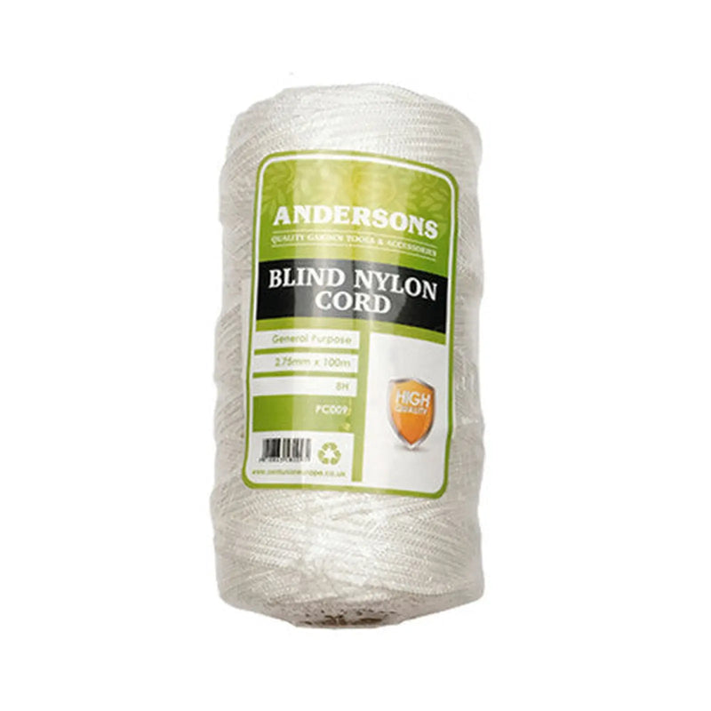 Centurion Nylon Blind Cord, 2.75mm x 100m (8H)
