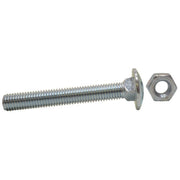 Centurion M12 x 75mm ZP Small Carriage Bolts & Nuts (Packs of 2) - Pack of 5