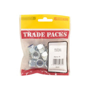 Centurion Nylon Locking Nuts - Zinc Plated - M12 - (10 PK) - Pack of 5