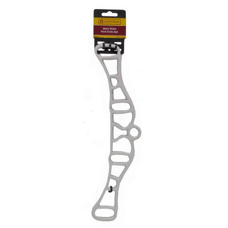 Centurion White Rack Ends 2pk - Pack of 3